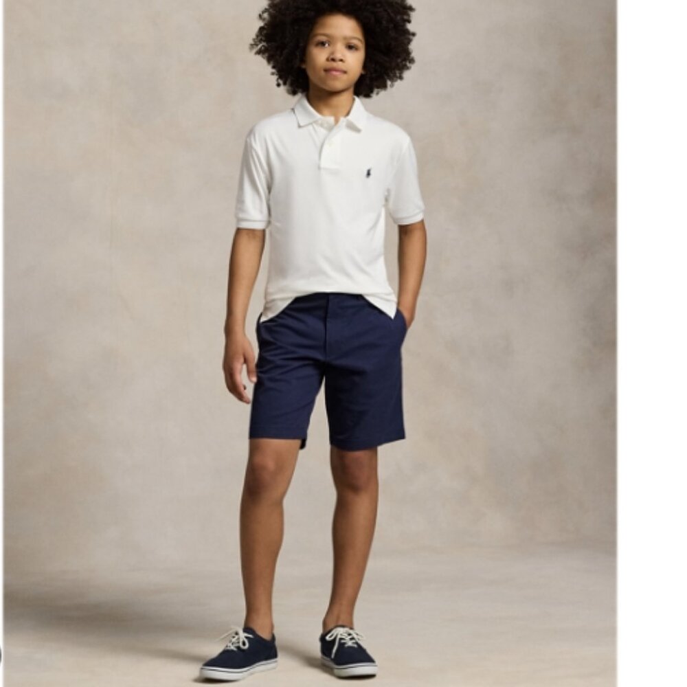 HOLLISTER Shorts Boy's Navy Blue - Flat Front Shorts 9" - size 26